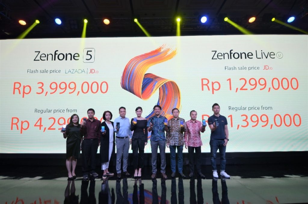 Peluncuran ZenFone 5 5Z dan ZenFone Live 1