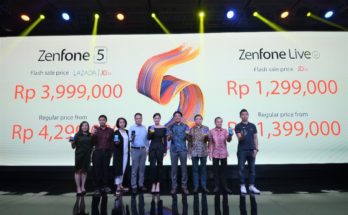 Peluncuran ZenFone 5 5Z dan ZenFone Live 1